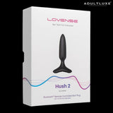 Lovense Hush 2 Butt Plug - AdultLuxe