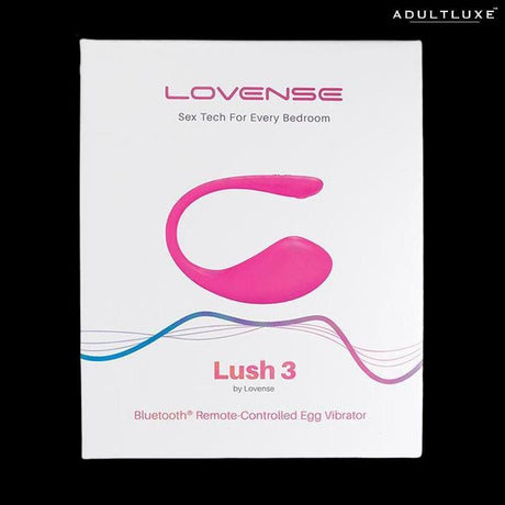 Lovense Lush 3.0 Sound Activated Camming Vibrator - AdultLuxe