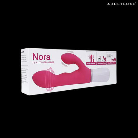 Lovense Nora Rotating Head Rabbit Vibrator - AdultLuxe