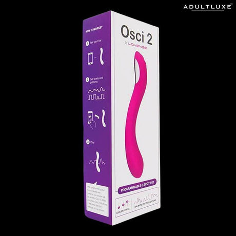 Lovense Osci 2 Oscillating G Spot Vibrator - AdultLuxe