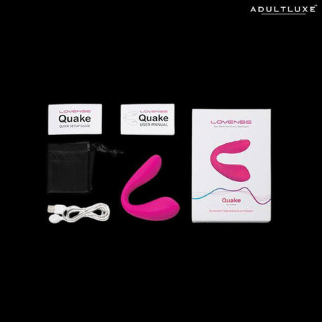 Lovense Quake Adjustable Dual Vibrator - AdultLuxe