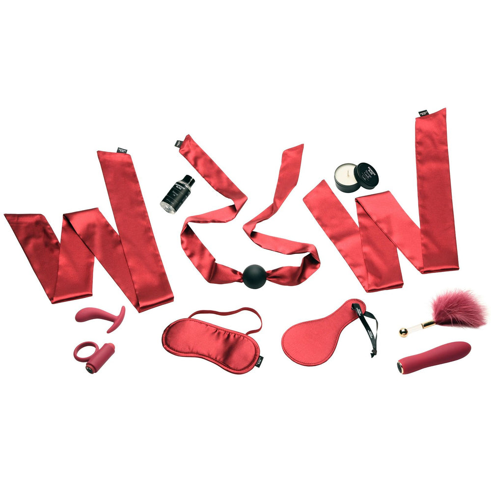 Lover's Deluxe Bondage Massage Set - AdultLuxe