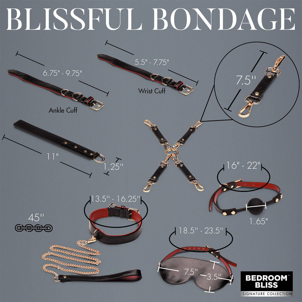 Lover's Deluxe Bondage Set - AdultLuxe