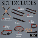 Lover's Deluxe Bondage Set - AdultLuxe