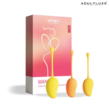 Mango Tropical 6pc Weighted Kegels by Honey Playbox - AdultLuxe