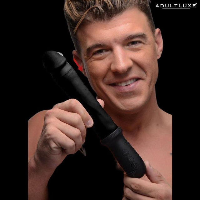 Master Series 8X Auto Pounder Dildo - AdultLuxe