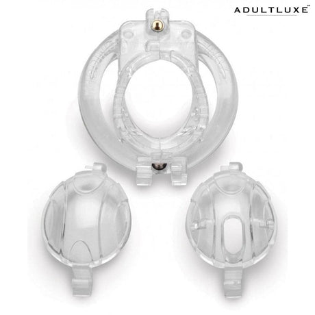 Master Series Custome Lockdown Chastity Cage - AdultLuxe