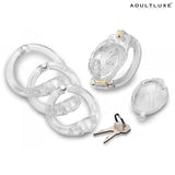 Master Series Custome Lockdown Chastity Cage - AdultLuxe