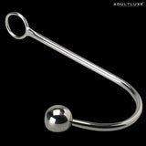 Master Series Hooked Stainless Steel Anal Hook - AdultLuxe