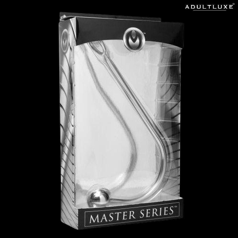 Master Series Hooked Stainless Steel Anal Hook - AdultLuxe