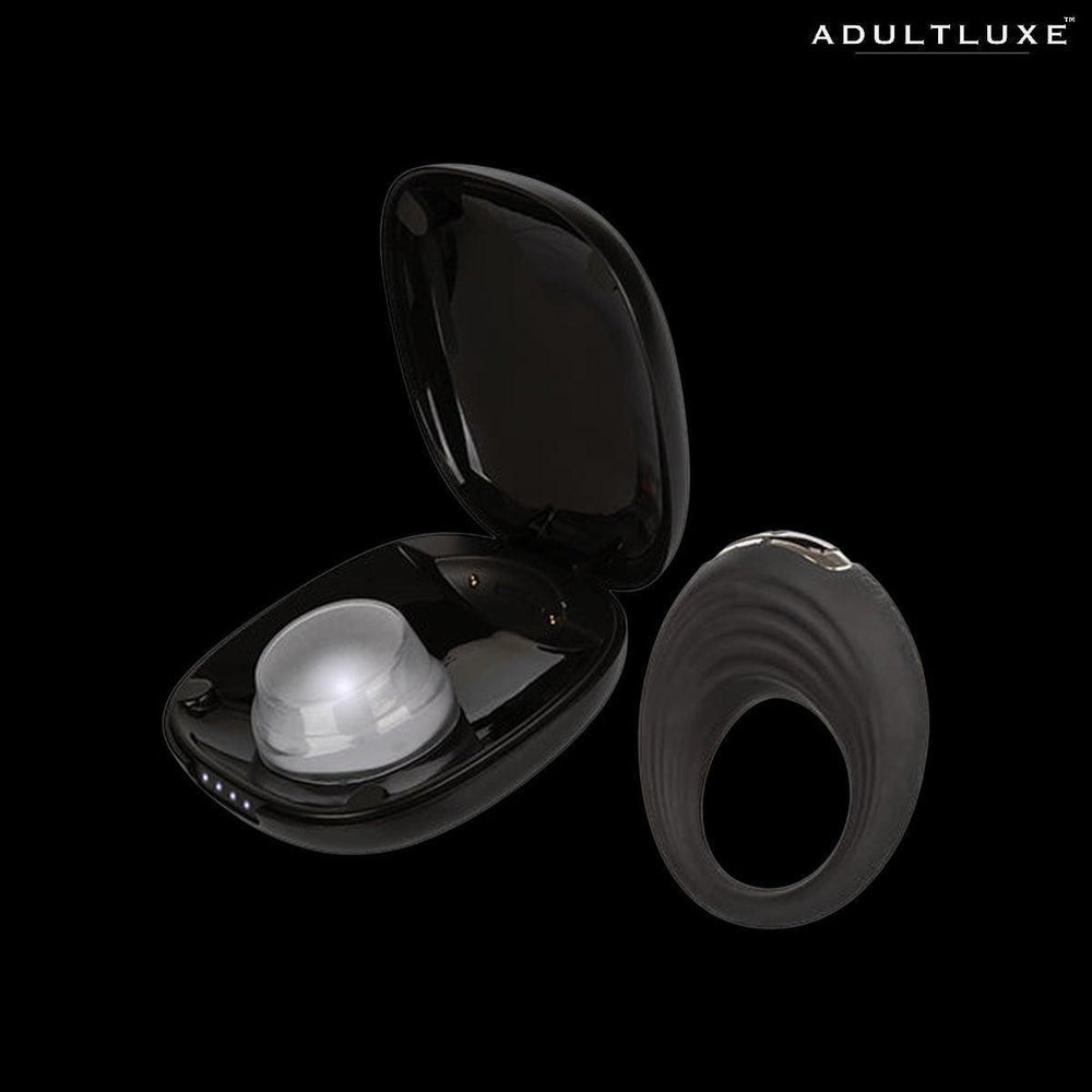 My Pod Enhancer Vibrating Cock Ring with UV Stanitizing Case - AdultLuxe