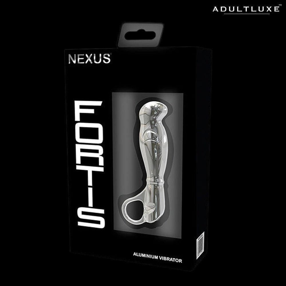 Nexus Fortis Aluminum Vibrating Prostate Massager - AdultLuxe