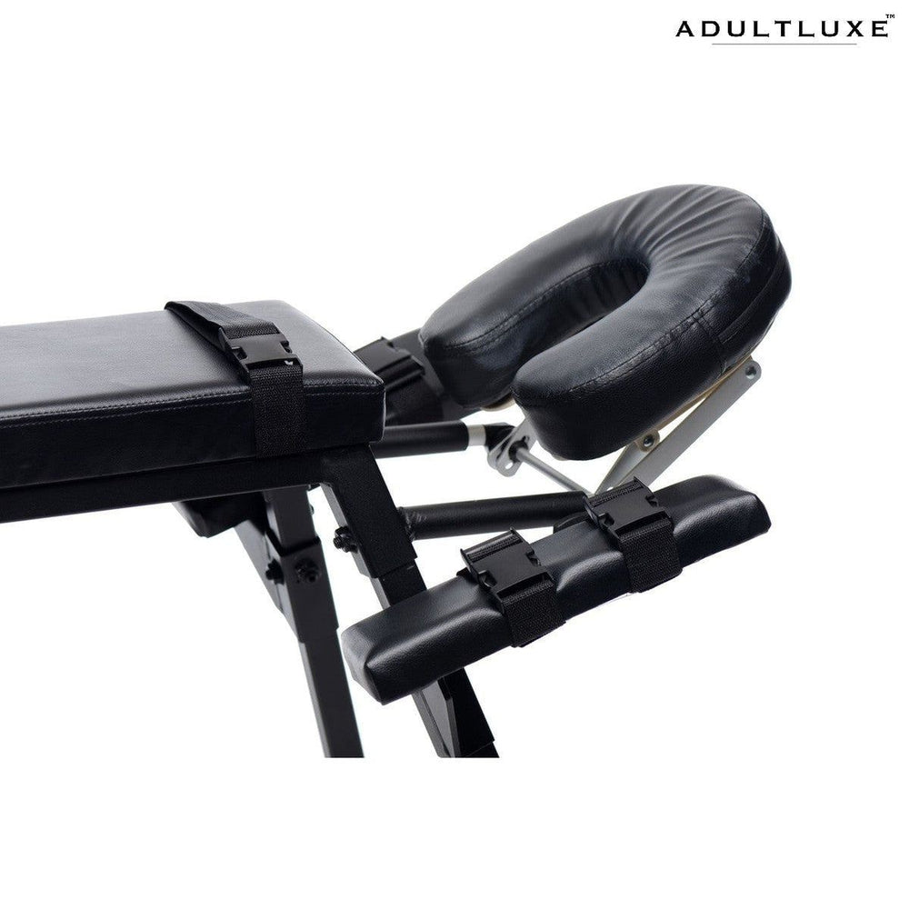 Obedience Extreme Sex Bench With Restraint Straps - AdultLuxe