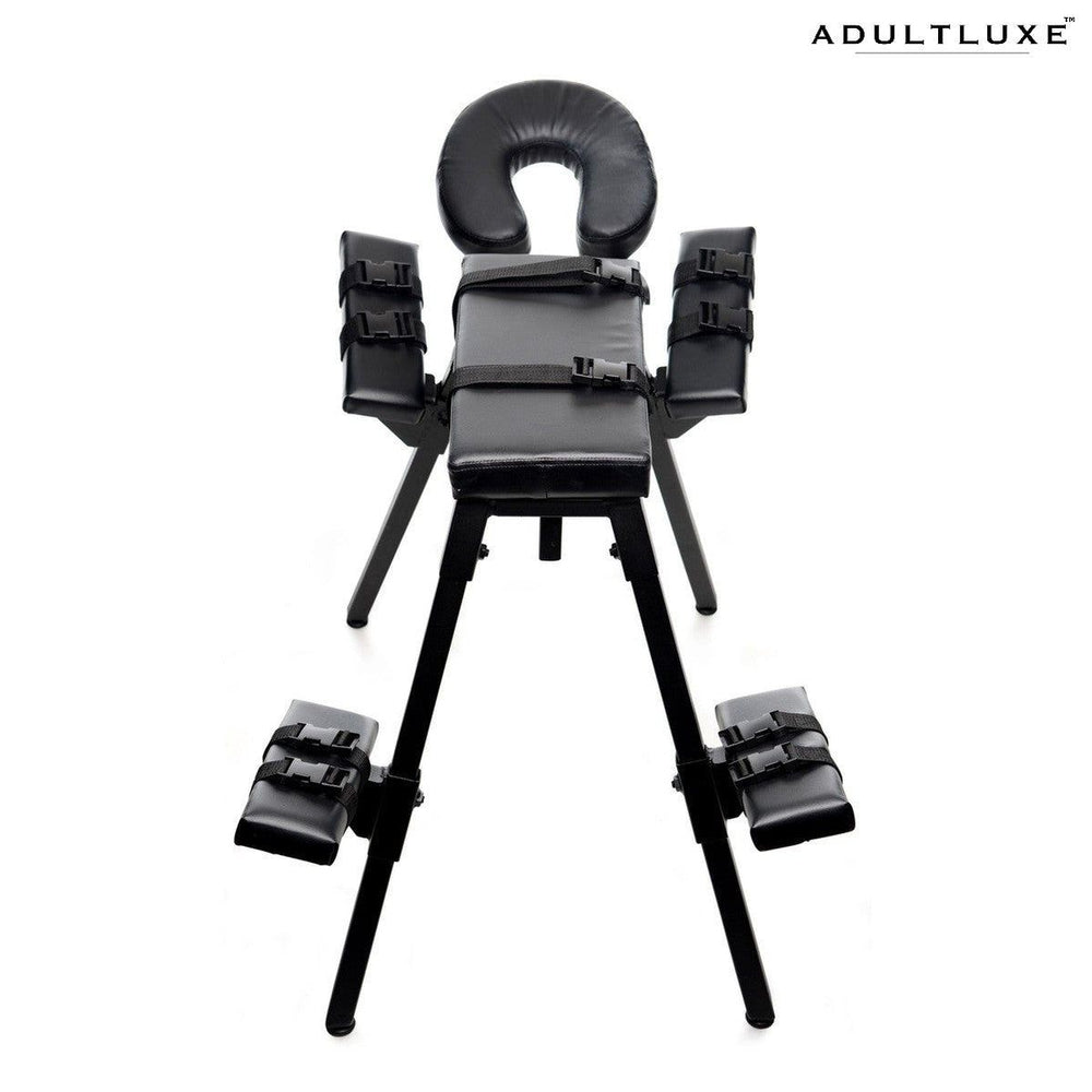 Obedience Extreme Sex Bench With Restraint Straps - AdultLuxe