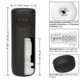Optimum Power Vibrating & Thrusting Stroker-Next Level Stroking Power - AdultLuxe