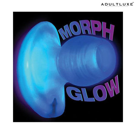 Oxballs Glowhole 2 Hollow Buttplug with LED Insert - AdultLuxe