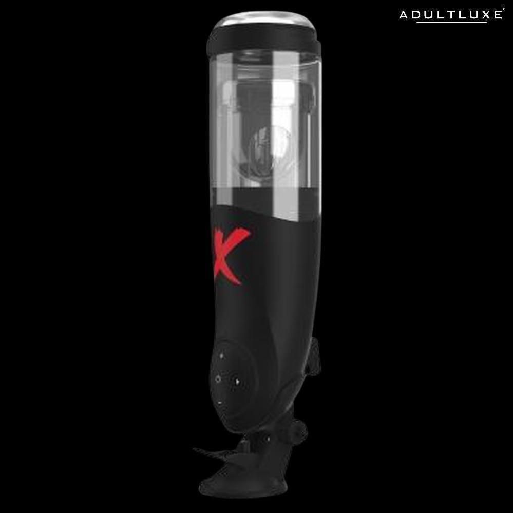 PDX Elite Deluxe Mega Bator Rechargeable Stroker with stand - AdultLuxe