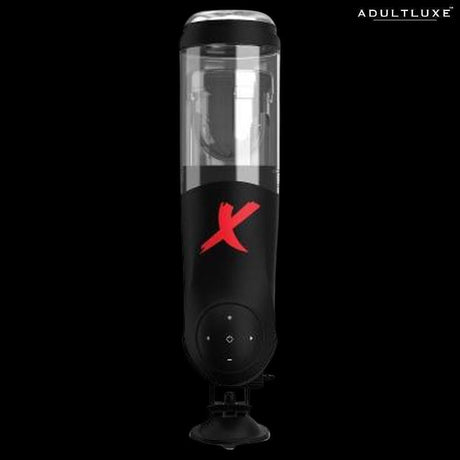 PDX Elite Deluxe Mega Bator Rechargeable Stroker with stand - AdultLuxe