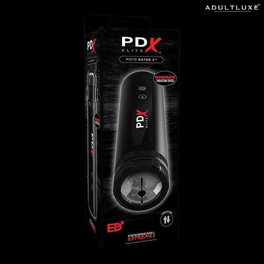 PDX Elite Mega Moto Stroker X Male Masturbator - AdultLuxe