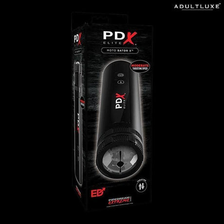 PDX Elite Mega Moto Stroker X Male Masturbator - AdultLuxe