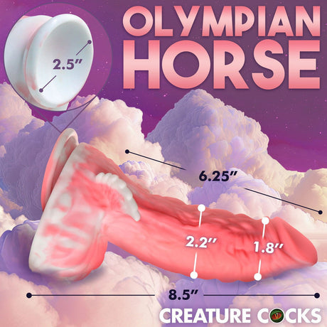 Pegasus Pecker Winged Silicone Dildo - AdultLuxe