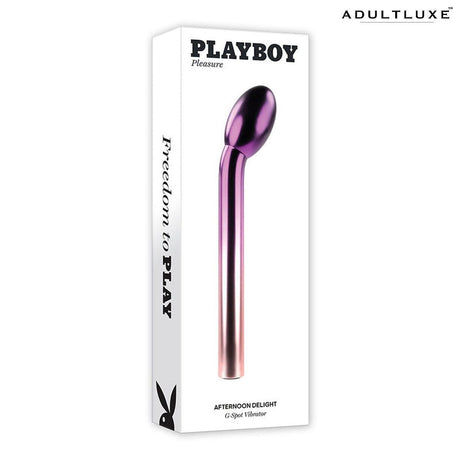 Playboy Afternoon Delight G-Spot Vibrator - AdultLuxe