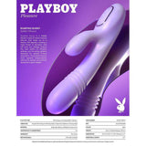 Playboy Bumping Bunny G-Spot Vibrator with Warming Function - AdultLuxe