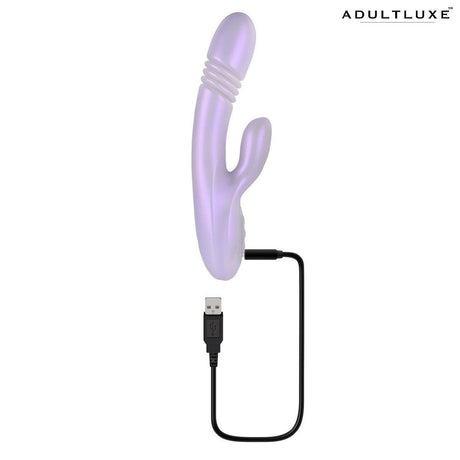 Playboy Bumping Bunny G-Spot Vibrator with Warming Function - AdultLuxe