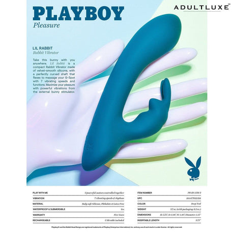 Playboy Lil Rabbit Vibrator - AdultLuxe