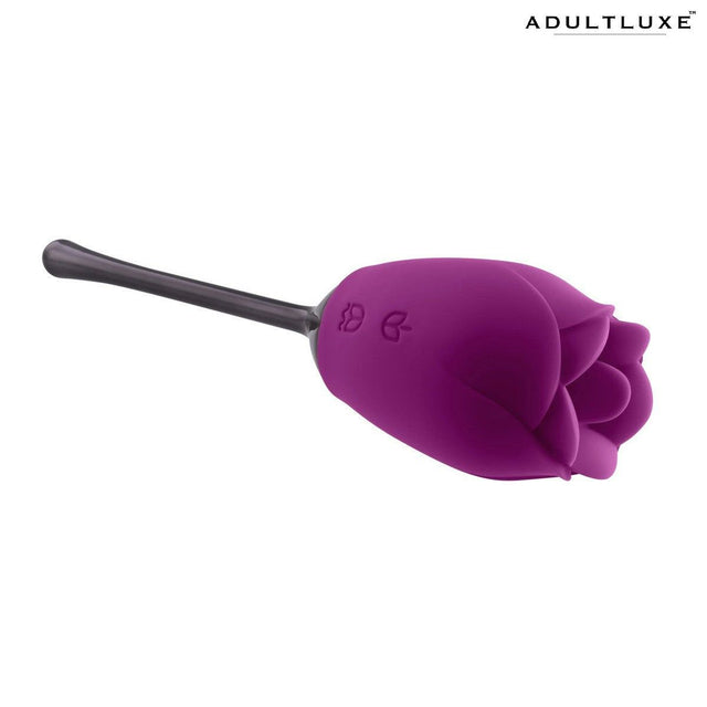 Playboy Petal Tongue and Point Vibrator - AdultLuxe