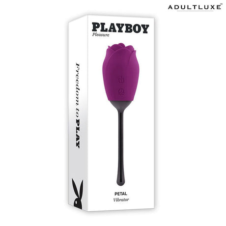 Playboy Petal Tongue and Point Vibrator - AdultLuxe