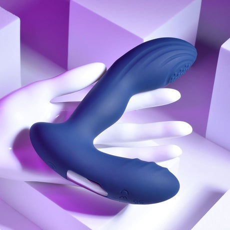 Playboy Pleasure Pleaser Tapping and Warming Prostate Massager - AdultLuxe