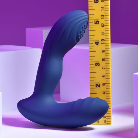 Playboy Pleasure Pleaser Tapping and Warming Prostate Massager - AdultLuxe