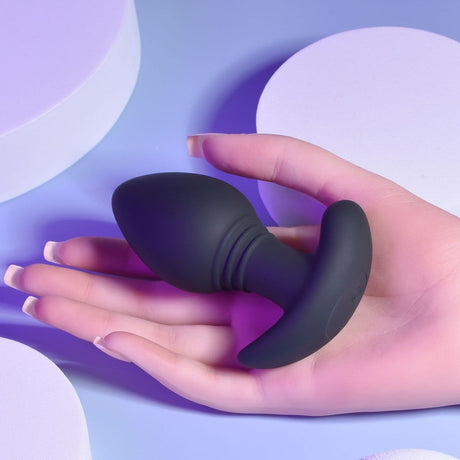 Playboy Plug & Play Vibrating Butt Plug with Remote - AdultLuxe