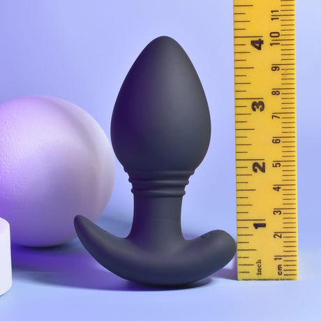 Playboy Plug & Play Vibrating Butt Plug with Remote - AdultLuxe