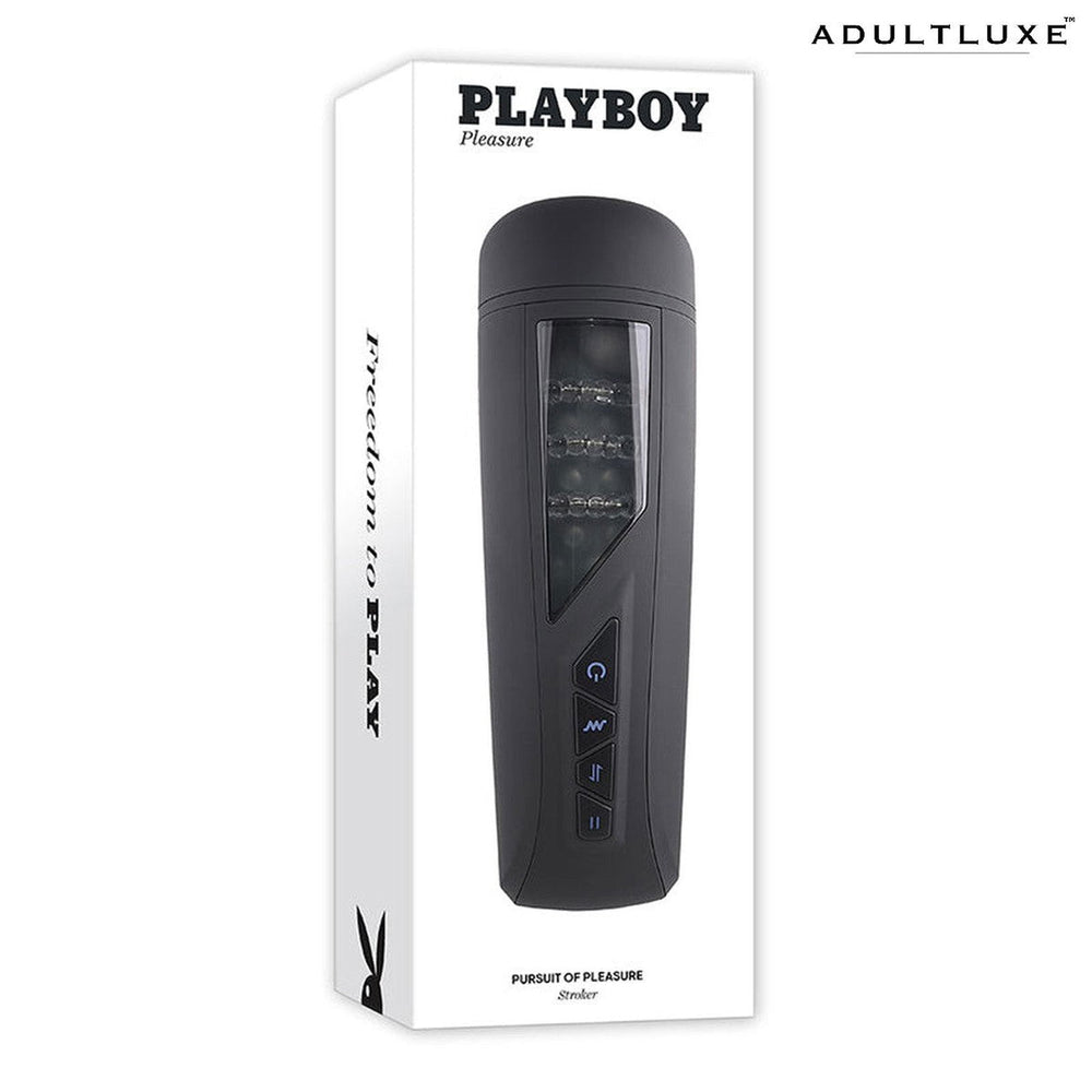 Playboy Pursuit Of Pleasure Automatic Penis Stroker - AdultLuxe