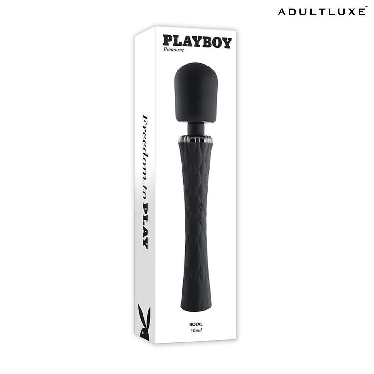 Playboy Royal Cordless Body Wand Massager - AdultLuxe