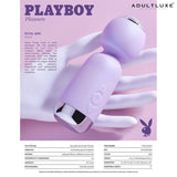 Playboy Royal Mini Wand Massager - AdultLuxe