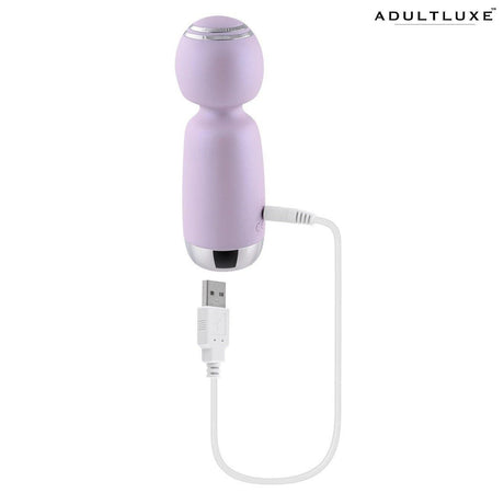 Playboy Royal Mini Wand Massager - AdultLuxe