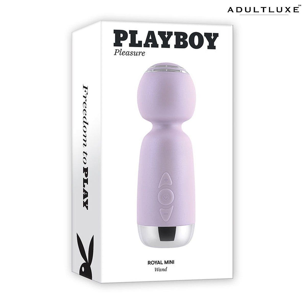 Playboy Royal Mini Wand Massager - AdultLuxe