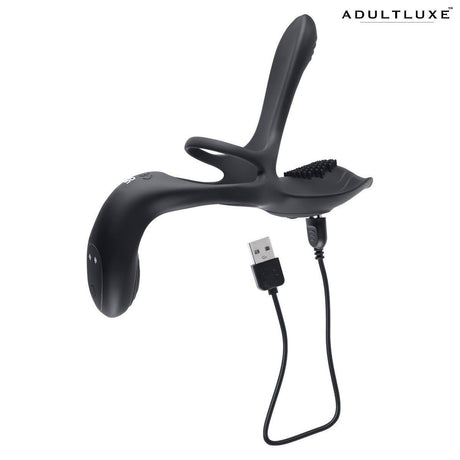 Playboy The 3 Way Cock Ring with Remote Control - AdultLuxe