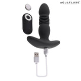 Playboy Trust The Thrust Vibrating Butt Plug with Remote Control - AdultLuxe