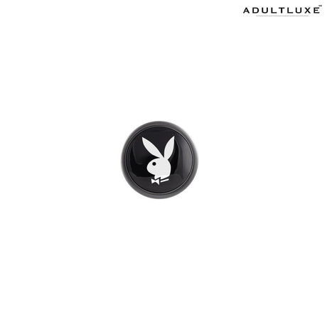 Playboy Tux Small Metallic Glass Butt Plug - AdultLuxe