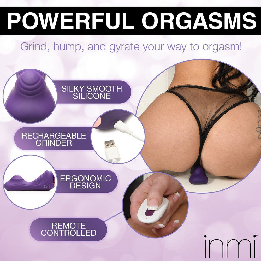 Ride N' Grind 10 X Vibrating Silicone Sex Grinder - AdultLuxe