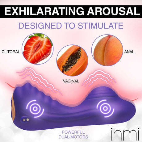Ride N' Grind 10 X Vibrating Silicone Sex Grinder - AdultLuxe