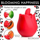 Rose Kisser Licking And Vibrating Digital Clitoral Stimulator - AdultLuxe