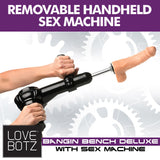 Deluxe Bangin Bench With Sex Machine