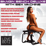 Deluxe Bangin Bench With Sex Machine