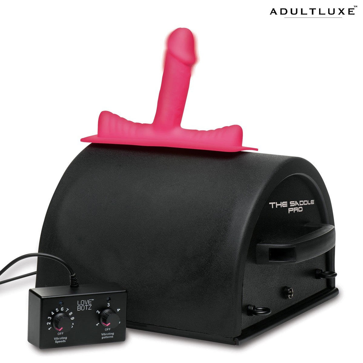 LoveBotz 50x Saddle Pro Sex Machine With 4 Attachments