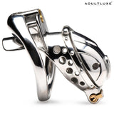 Entrapment Deluxe Locking Open Chastity Cage from Master Series